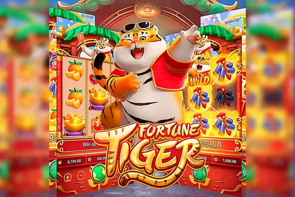 Layout do jogo Fortune Tiger da PG Soft